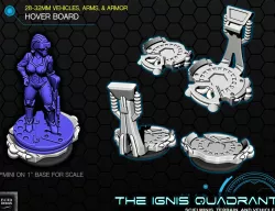 Hoverboards - 28-32mm gaming - The Ignis Quadrant
