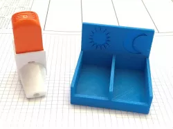 Inhaler Reminder Stand - From Dusk till Dawn