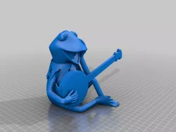 Kermit with Banjo