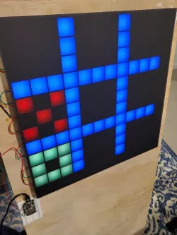 LED Matrix with ws2812b to make Pixel Art, Sprites and Animations