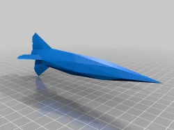 Low Poly Rocket