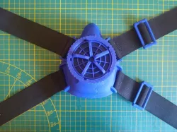 Mask 3D printed with removal filter ( covid19 ) ( corona virus )