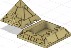Millenium Puzzle Card Box