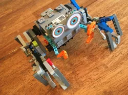 Mr Crab and 4x4 Ubtech Jimu Lego Technic 