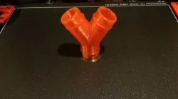 Parametric Y Connector