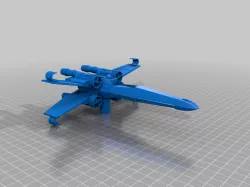 Pen holder - T65 X-Wing Fighter (star wars)