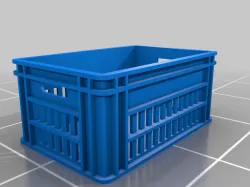 Plastic crate 5 (scale 1/35)