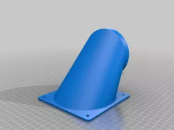 Portable Airbrush Booth - 90 Degree Vent Adapter