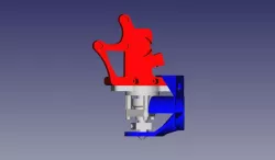Prusa fan support