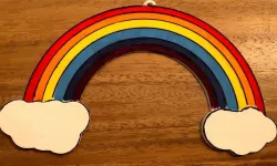 Rainbow Key Chain / Arc En Ciel (CaVaBienAller)