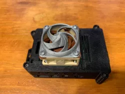 Raspberry Pi 4B With Camera Slot, 40mm Fan, Well Vented Case 