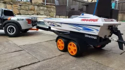 RC Boat Trailer for Traxxas Blast