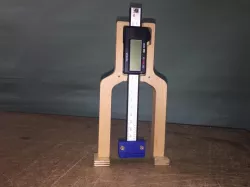 Simple Height Gauge for circular saw and electric router table
