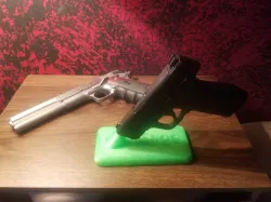 Small 9mm Handgun Stand