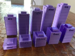 Stacking Number Blocks