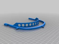Three Whole Punch Face Shield for Transparency Sheets