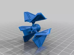 TIE-defender low detail, x-wing game scale