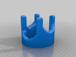 Trainer riser and turntable for MTB/gravel tires