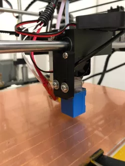 Tronxy X5 PL-08N touch sensor mount