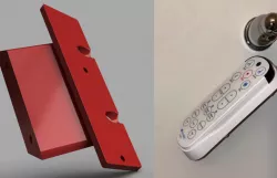User friendly wall holder for Remote control for Swash Bidet