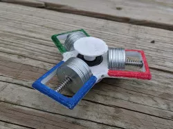 Variable Moment of Inertia Fidget Spinner