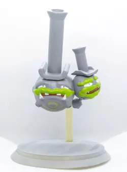 Weezing Galarian figurine