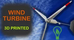 Wind turbine for 775 engine