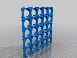 26650 5x5 cell holder