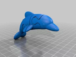 3d puzzle dolphin