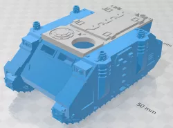 40k Rhino alternative top hatch - WH40k