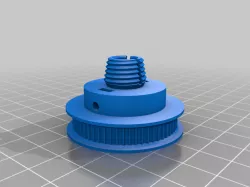 5mm shaft gt2 60t pulley lead screw coupling