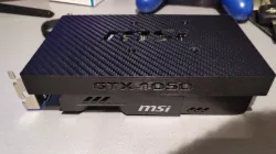 Backplate MSI NVIDIA GTX 1050
