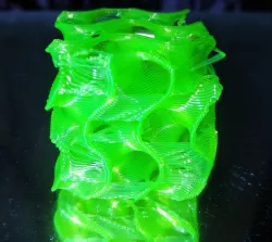 Bio ball, but cube. Aquarium filtration. 