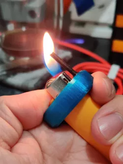 Button Presser with Lighter - COVID-19