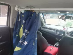 Car curtain bar holder