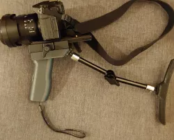 Carbine Camera - A grip and stock for your mirrorless or DSLR camera
