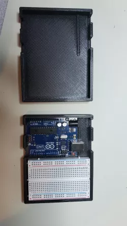 Case for Arduino and small breadboard