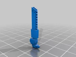 Chainsaw-sword for Space Warrior - Eagle stylized