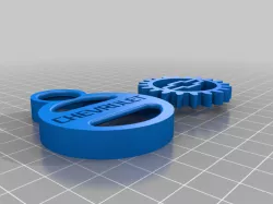 CHEVROLET GEAR KEY CHAIN