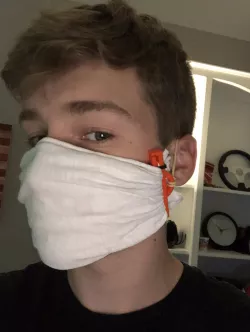 Covid-19 DIY Fabric Face Mask Clips
