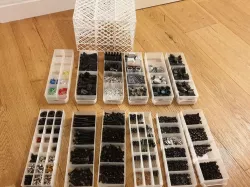 Customizable Modular Mini Drawer System