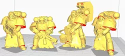 Dark Angels Veterans like Tactical Marines
