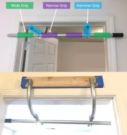 DIY Doorway Pull Up Bar Pieces Ninjaflex