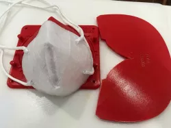 DIY Particle Filter Mask Assembly System