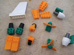 duplo plane bits