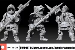 Dwarf Heavy infantry - With pollaxe