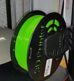 ELF spool holder in printer space