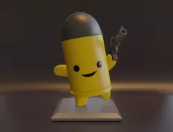 Enter The Gungeon - Bullet Kin