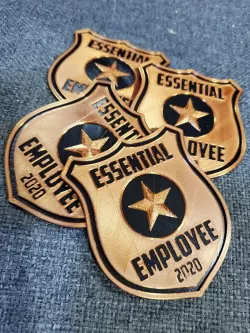 Essential Employee badge