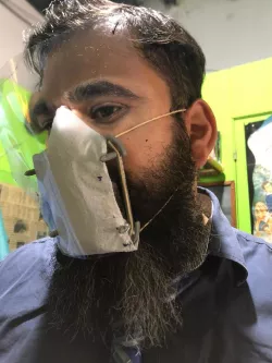 Face Shield escudo facial mask frame